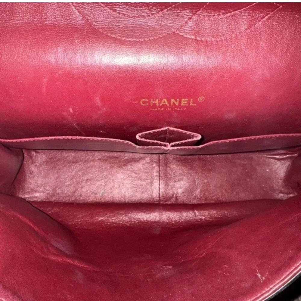 Auth. ✅ Chanel Black Maxi Lambskin Double Flap w/GHW ✨